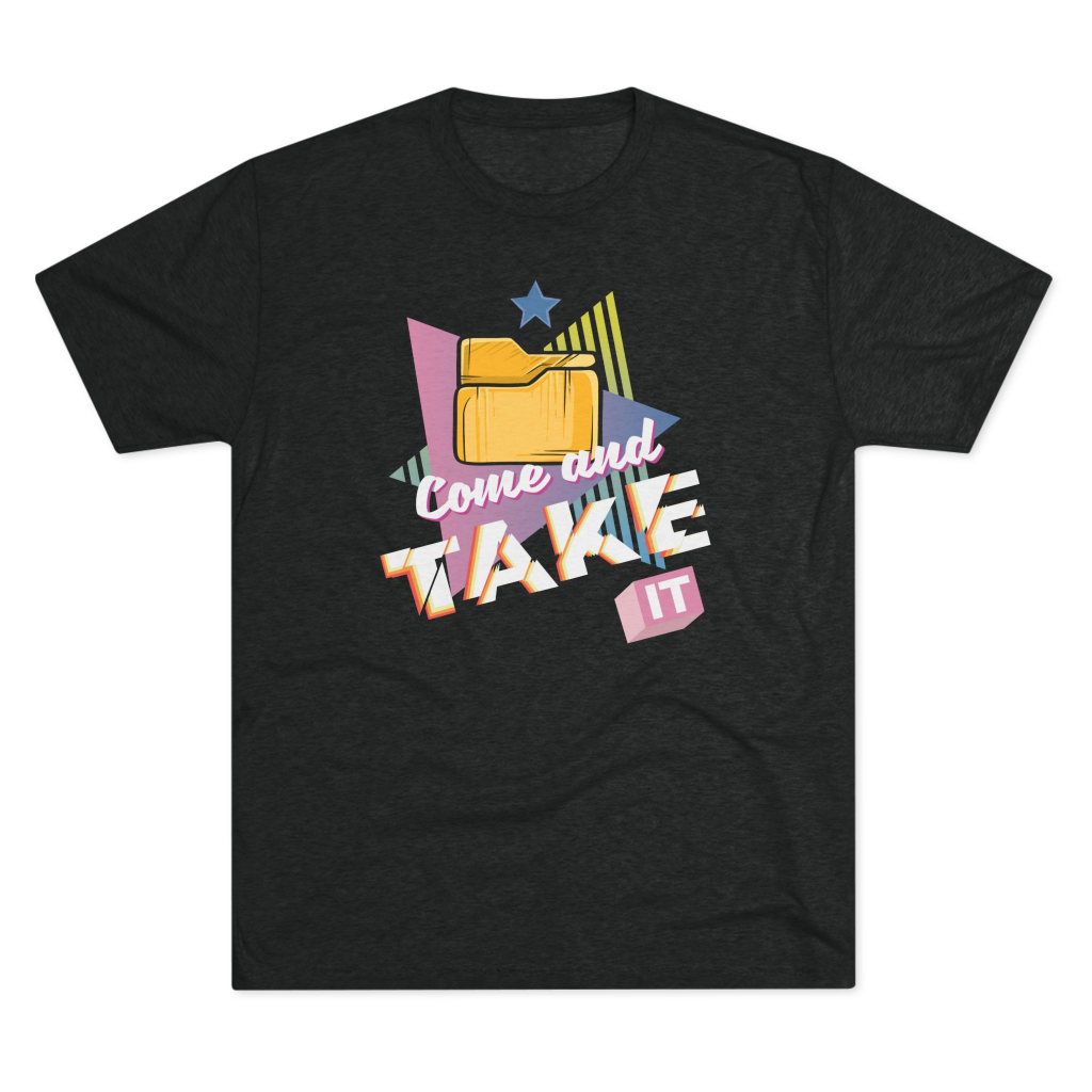 3D2A Can't Take It If We Can Make It men's T-shirt